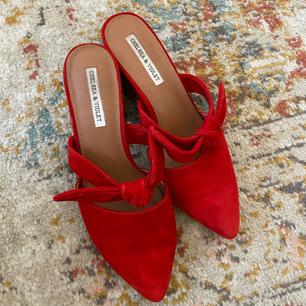 Chelsea & Violet Red Heels